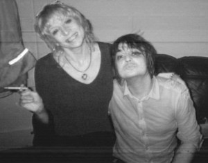 Nina and Peter D B&W