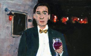 Jason Gibilaro The Collector 17.5 cm x 27.5cm Acrylic on Paper 2014